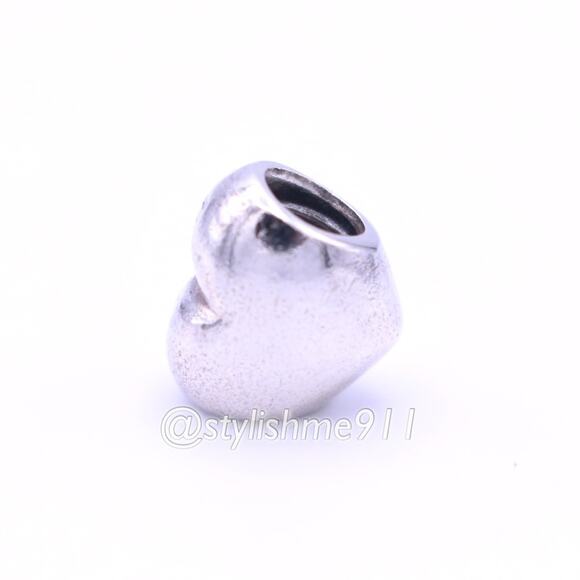 Authentic Pandora Retired Smooth Heart Bead - 790137 - Picture 6 of 10